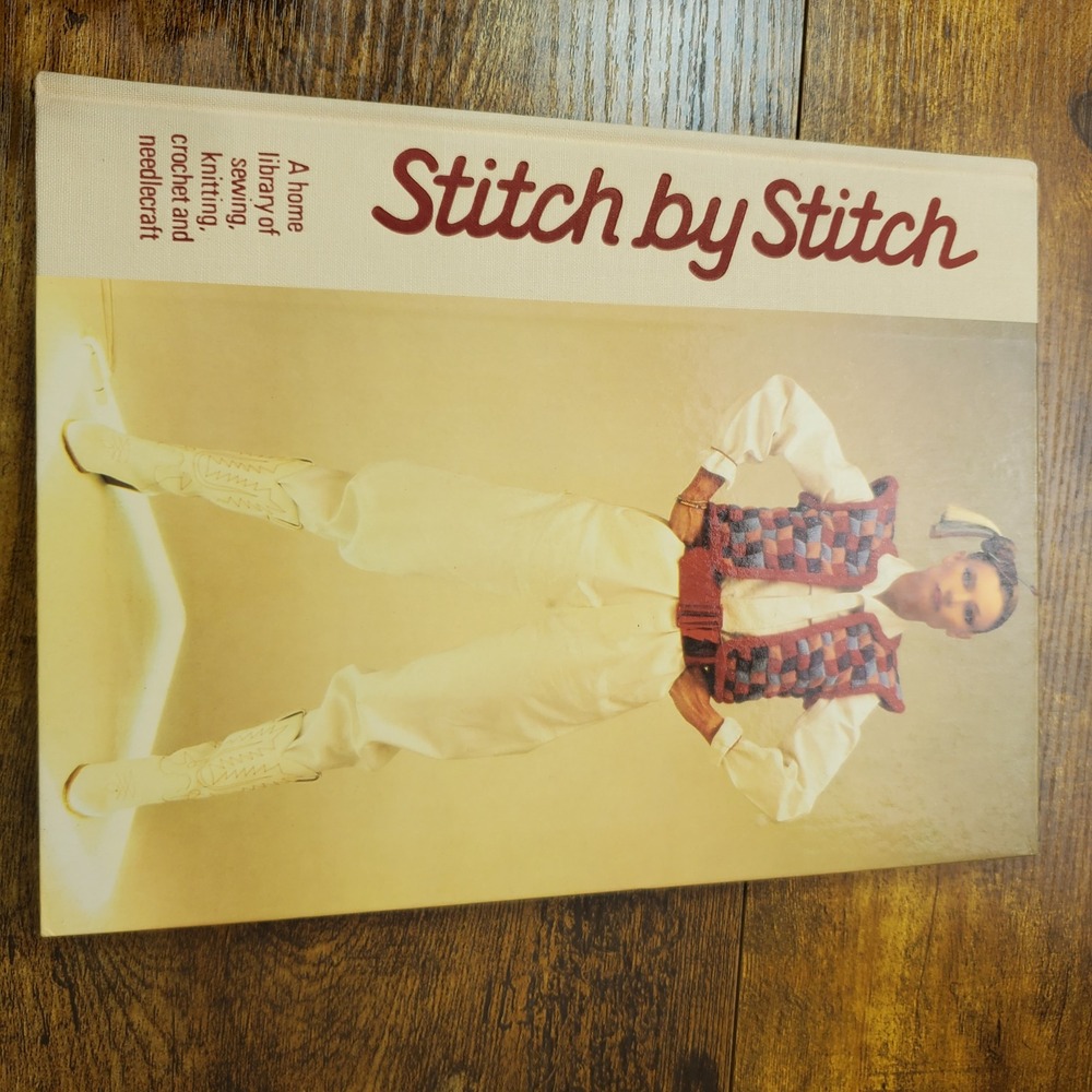 Stitch by Stitch Volume 13 Home Sewing Crochet Knitting Needlecraft Book